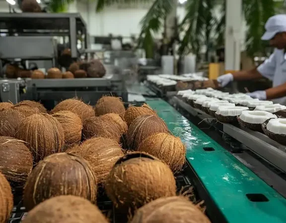 [freepicdownloader.com]-coconut-proc…ing-plants-packaging-area-medium